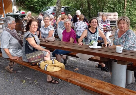 Kaffee im Grünen